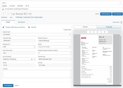 Cocur Detail - AVIS eReceipt Error.JPG