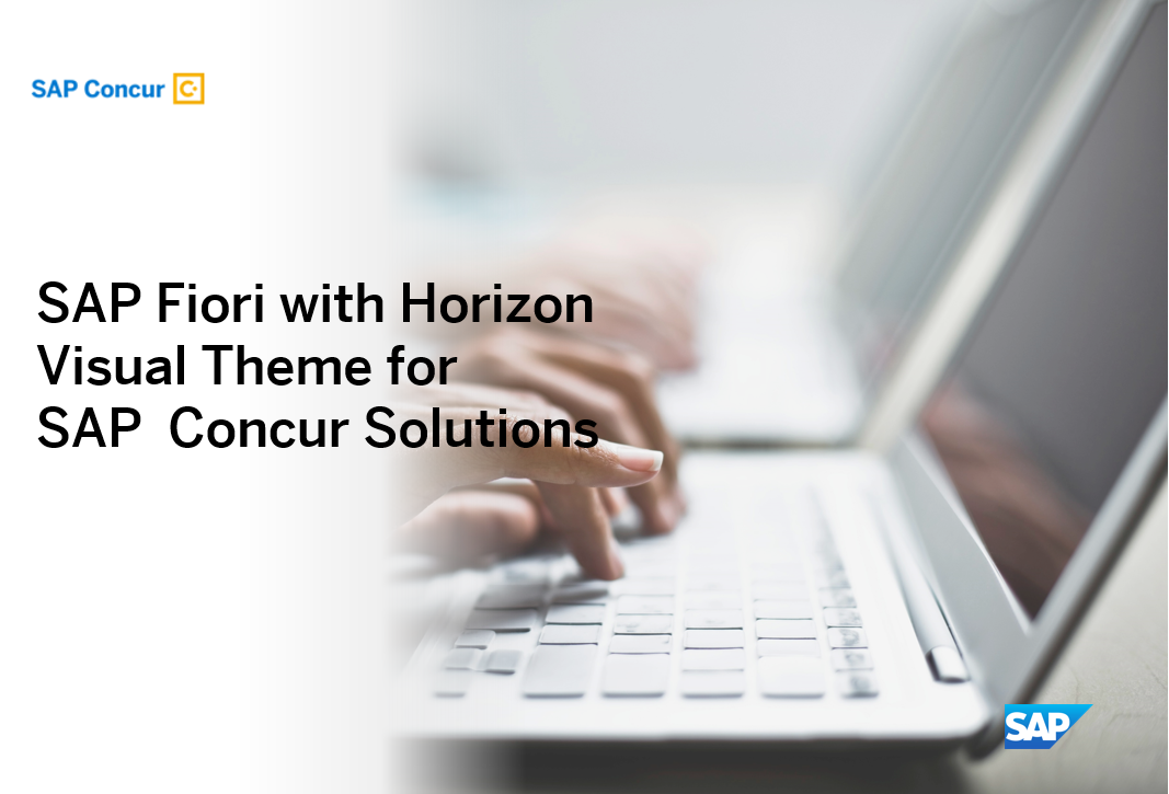 The SAP Fiori with Horizon Visual Theme is Availab... - SAP Concur ...