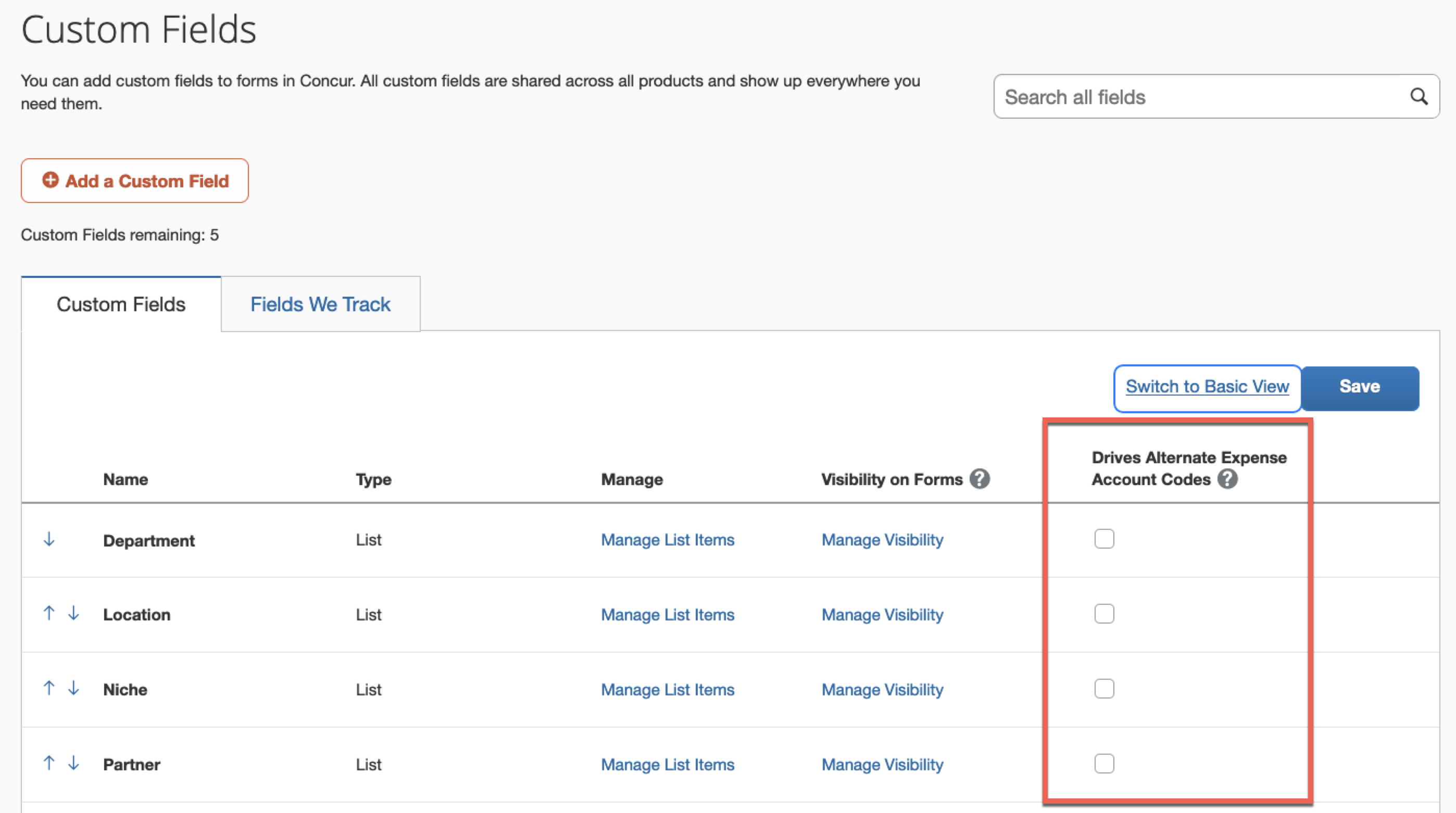 Expense Types - SAP Concur Community
