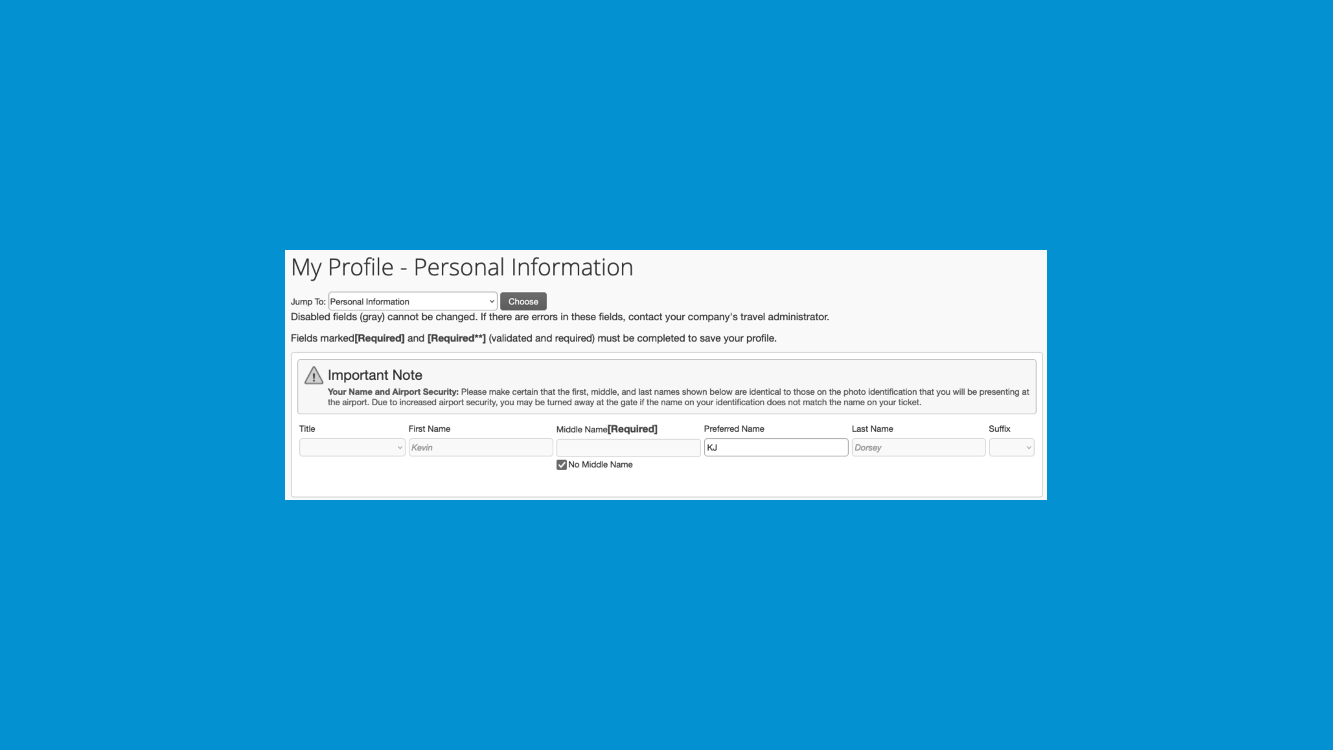 Preferred Name Display - SAP Concur Community