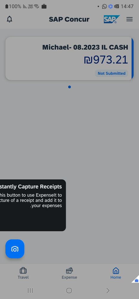 Screen-shot of the problem