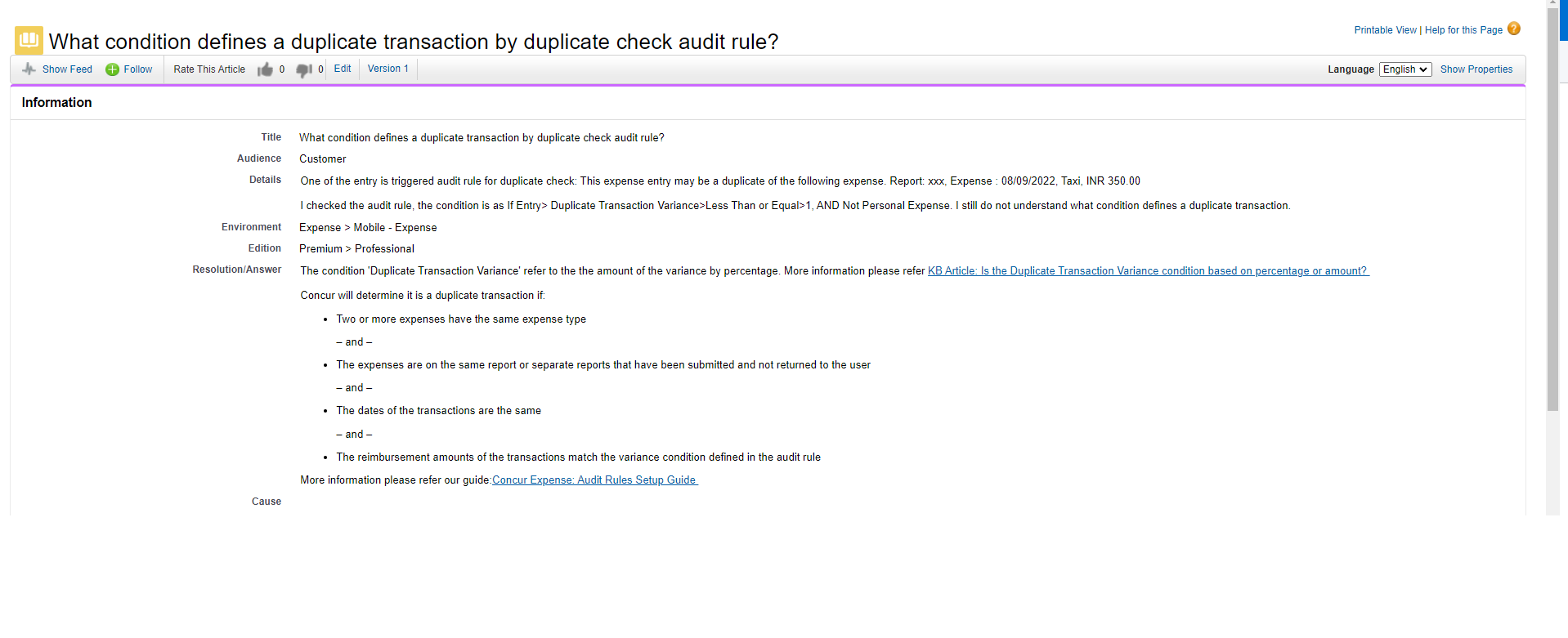 Solved: Re: How well does the flag for duplicate expenses ... - SAP ...