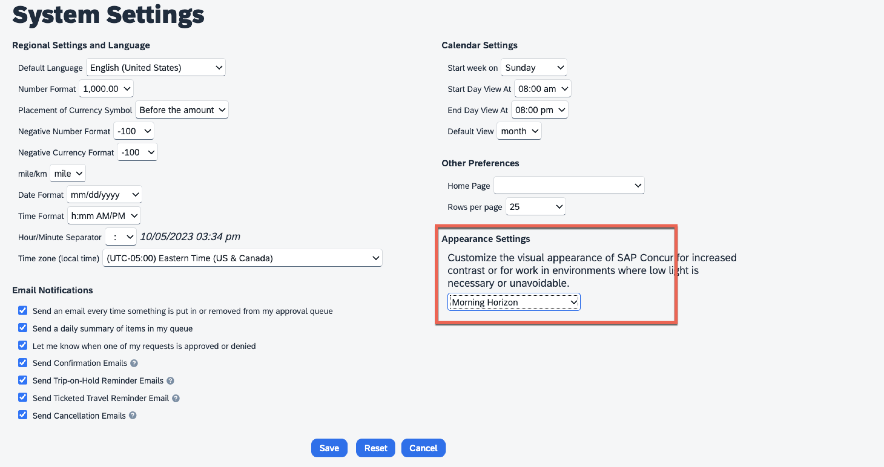 concur travel new ui