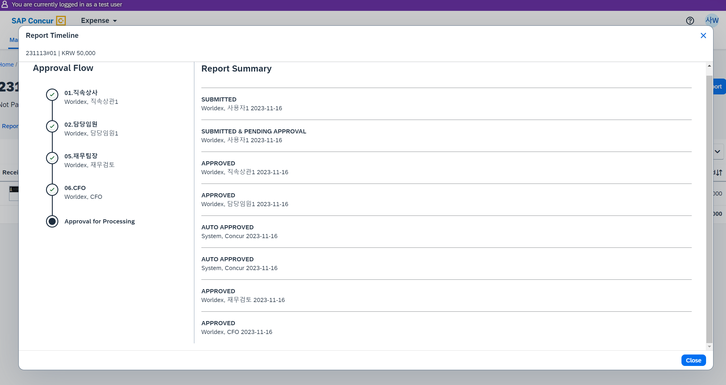 Solved: Approval Process Expense Report - SAP Concur Community
