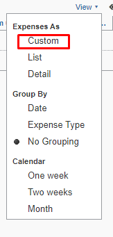 Solved: List Settings in Expense Processor screen - SAP Concur Community