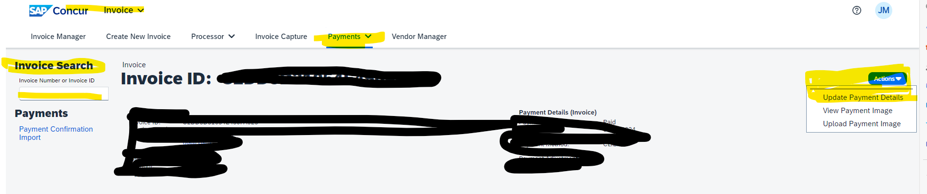 Solved: Can I manually change payment status from extracte... - SAP ...