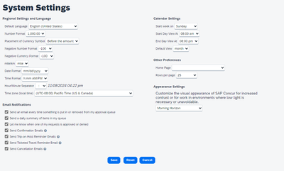 Concur - System Settings.PNG