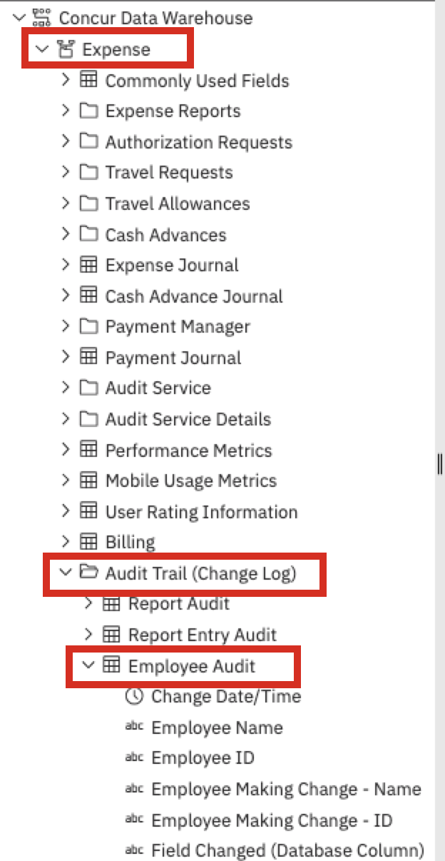 User details change log - SAP Concur Community