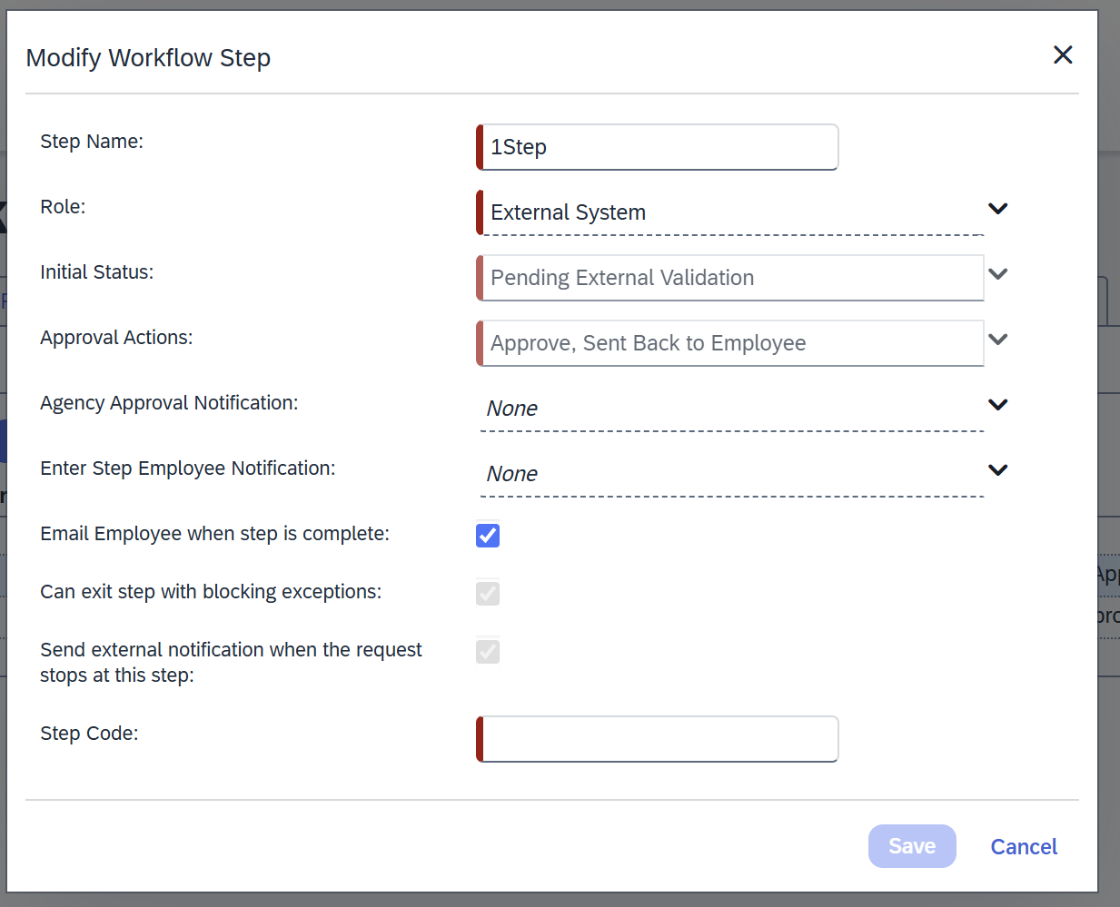 Solved: Request workflow settings - SAP Concur Community