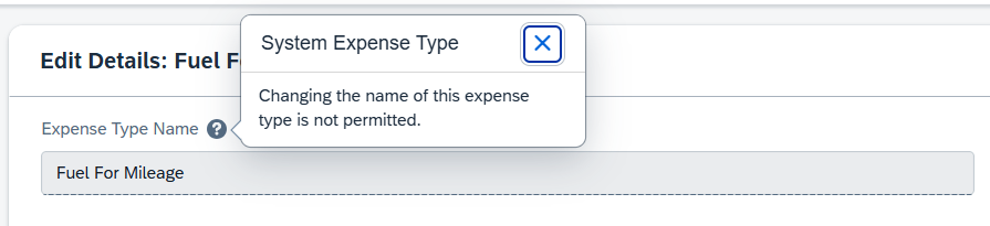 Solved: Changing the expense type name for Fuel for Mileag... - SAP ...