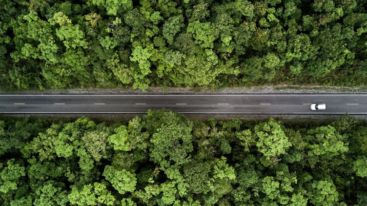 overhead view of car on highway.jpg