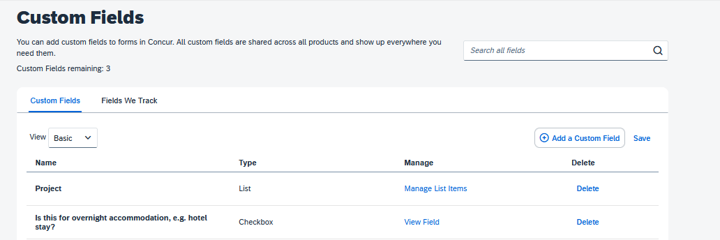 Solved: Reporting date from Custom Fields - SAP Concur Community