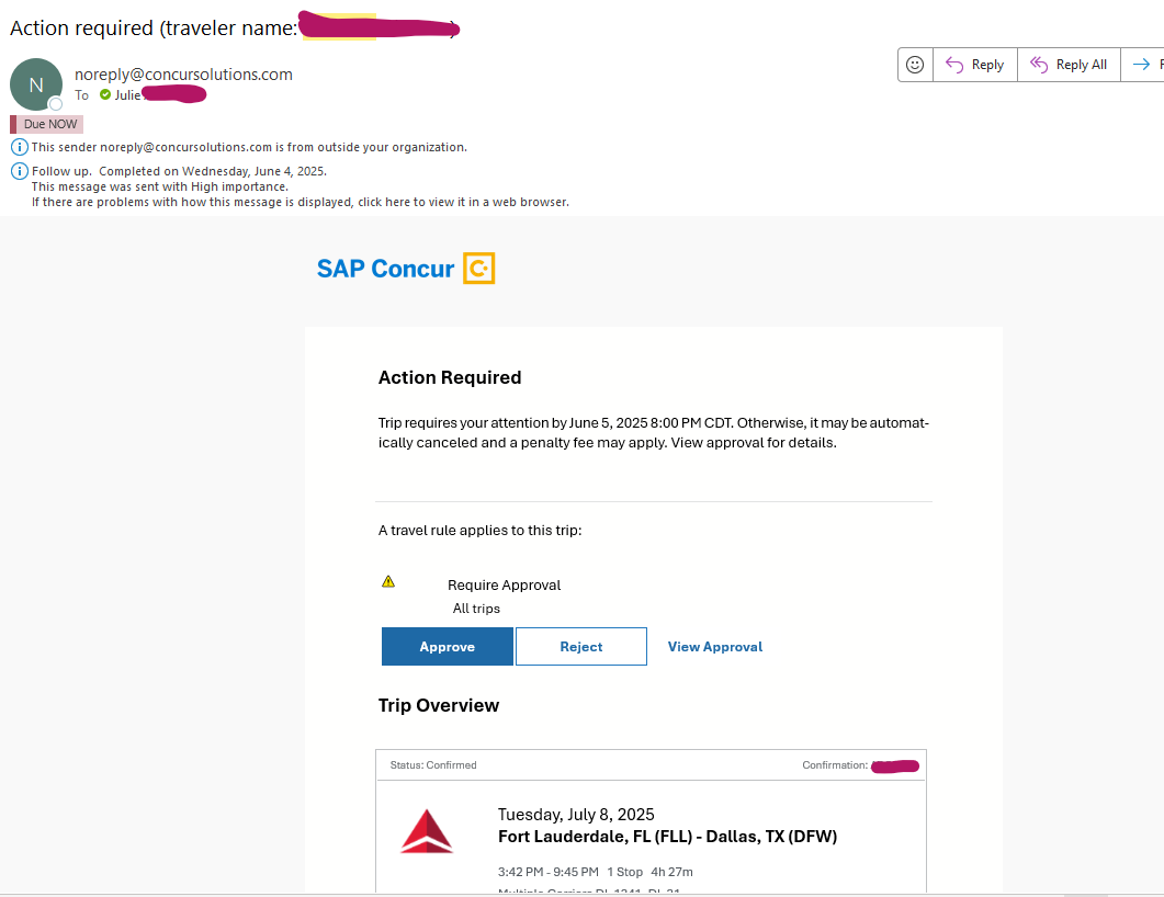 STM-ADMINS: Travel approvals via email - SAP Concur Community