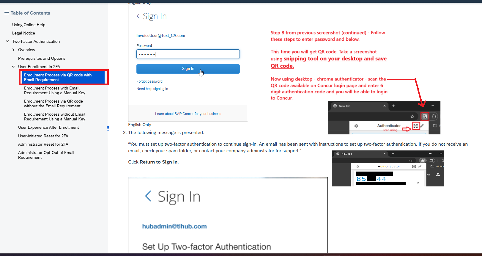 user_8c3b92fd　追加オプション How to enable 2FA on multiple devices? - SAP Concur Community