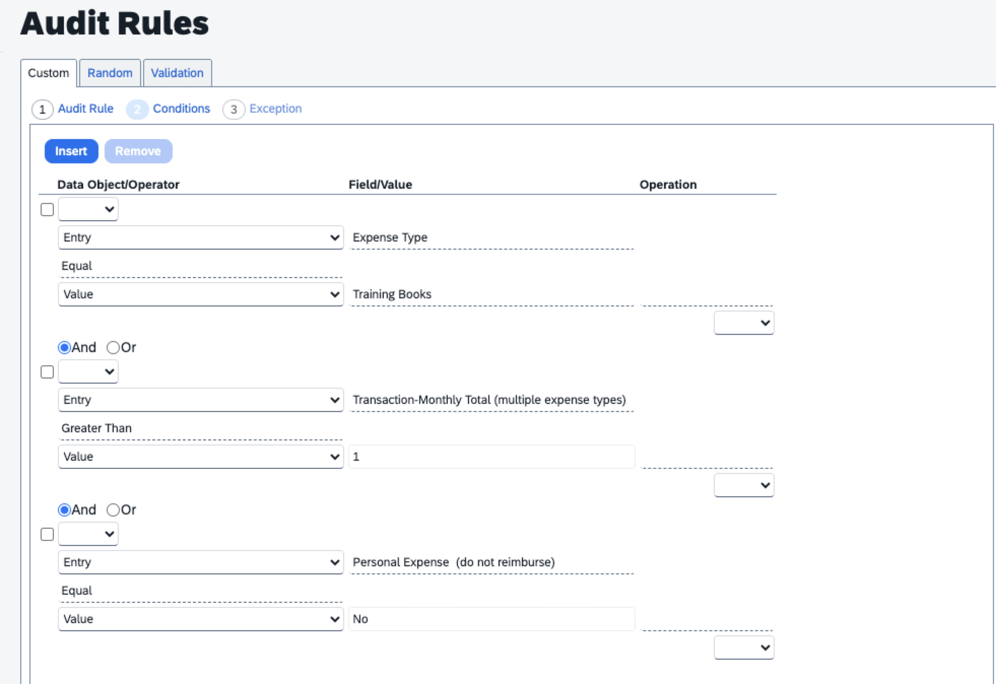 Audit Rule to enforce submission limits per expens... - SAP Concur ...