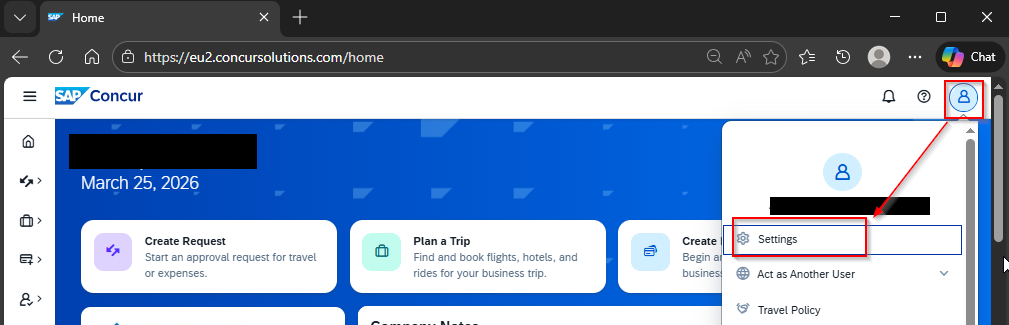 Solved: need expense user added t concur - SAP Concur Community