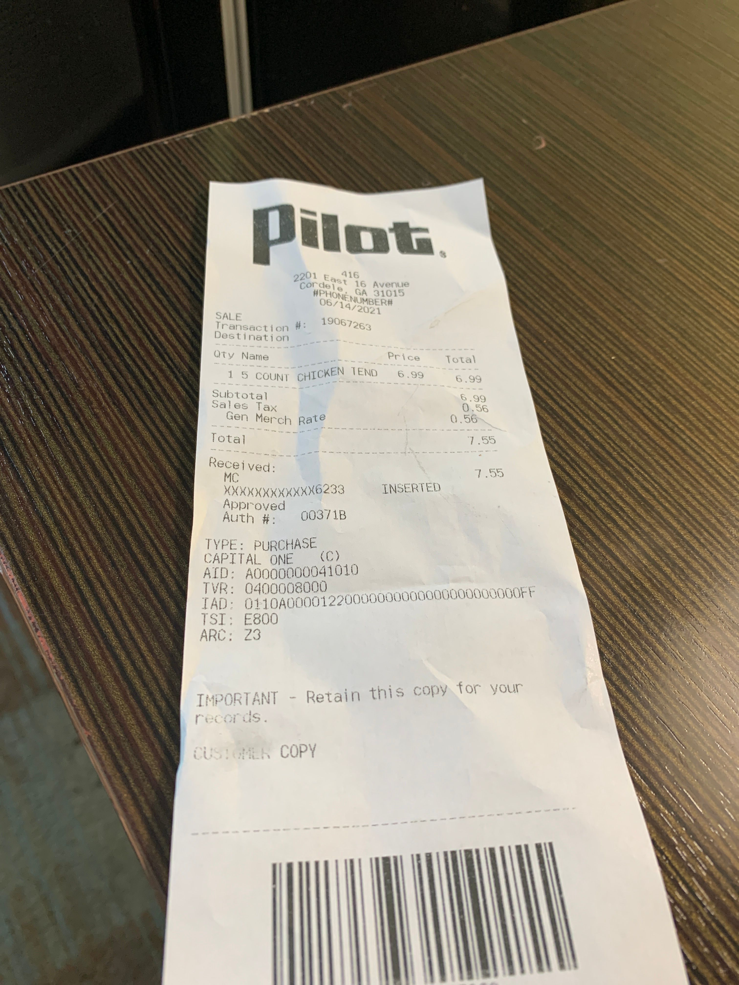 send email receipt to concur