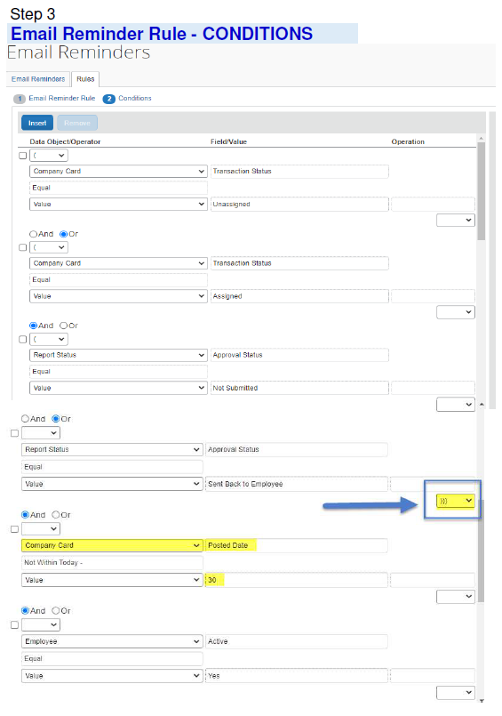 Solved: Email Reminders-Setting up Rules & Conditions - SAP Concur ...