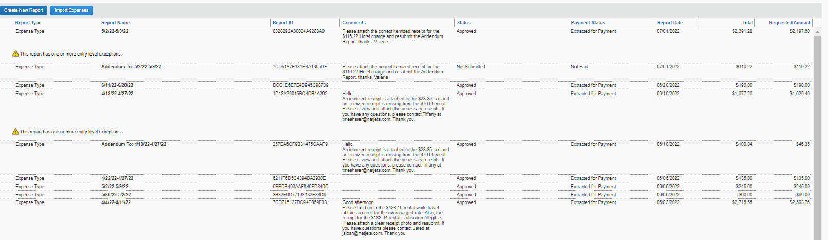 New UI Report Library - SAP Concur Community