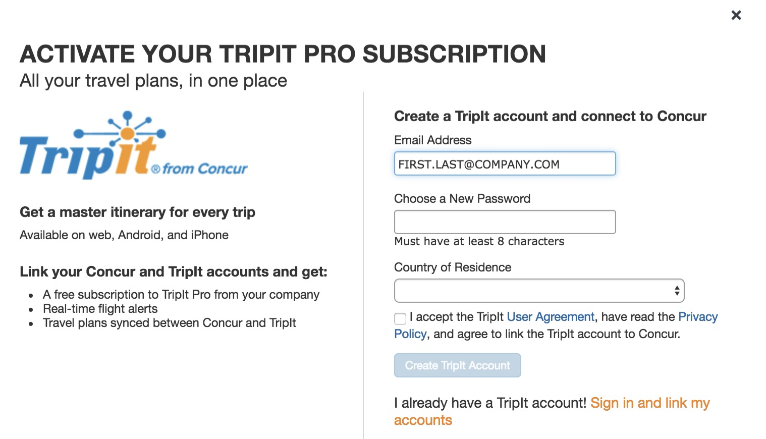 TripIt - SAP Concur App Center