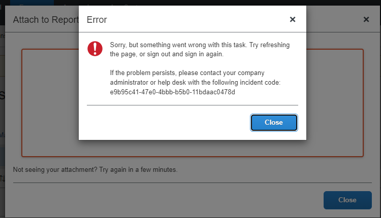 Receipt is attached but getting missing receipt er... - SAP Concur ...