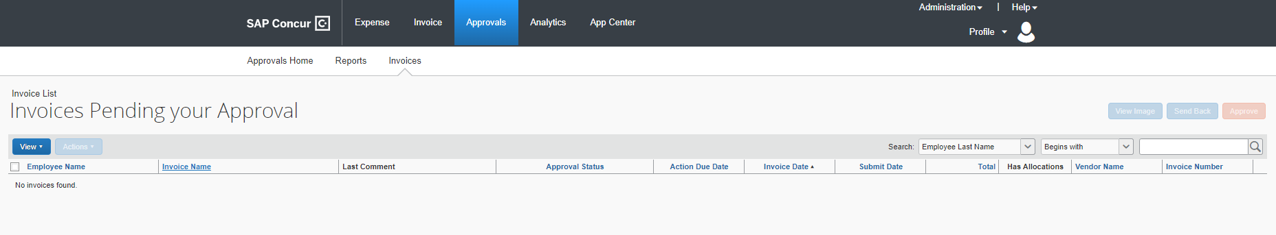 Solved: Invoice - Payment Status under Approvals - SAP Concur Community