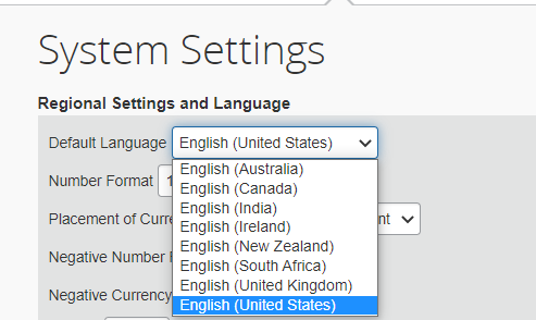 Default Language - SAP Concur Community